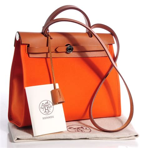 hermes herbag zip orange|hermes herbag zip 31 bag.